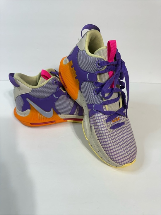 Nike Other - Nike Kids Purple, Orange & Hot Pink Athletic Sneakers